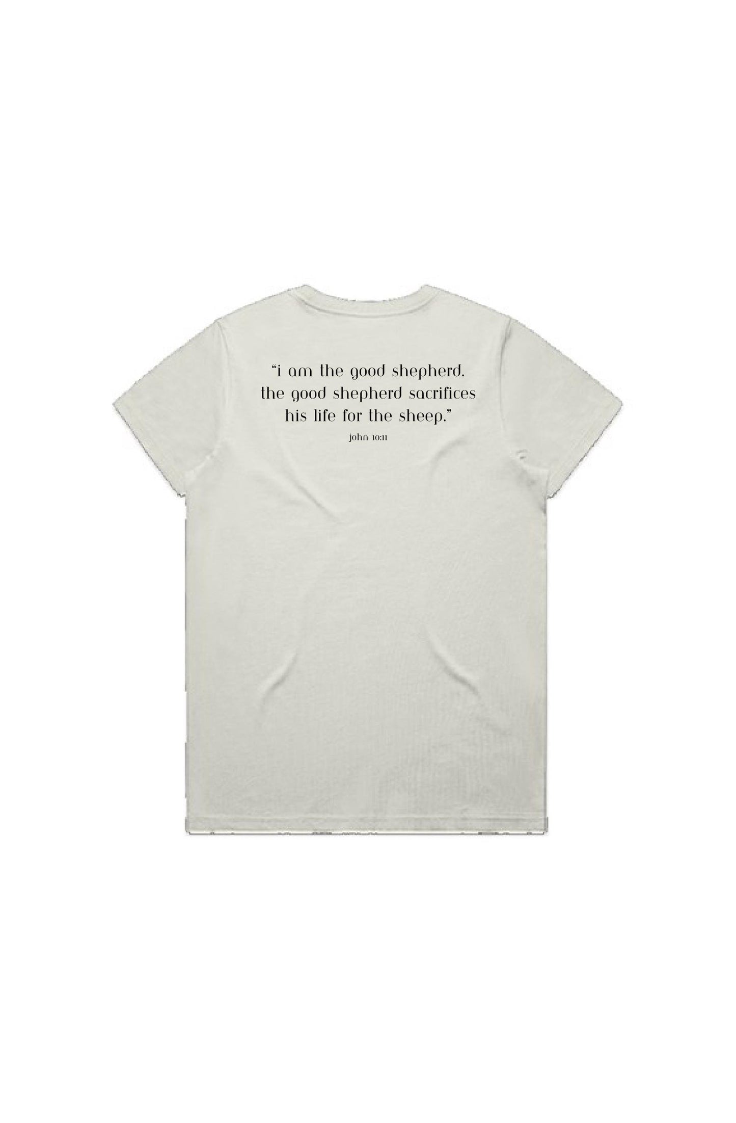 Ladies Tee, John 10:11, Original