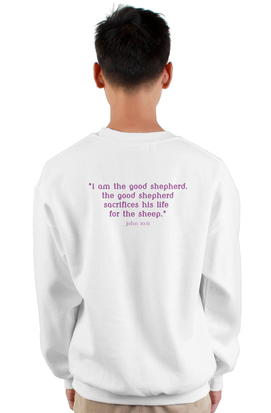 Good Shepherd Pink Sheep Sweatshirt