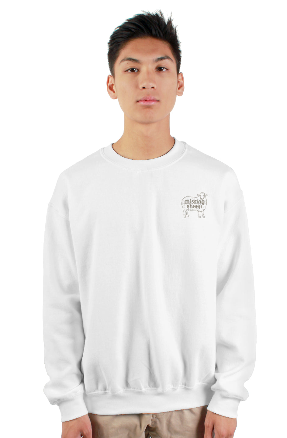 Good Shepherd Neutral Sheep Sweatshirt