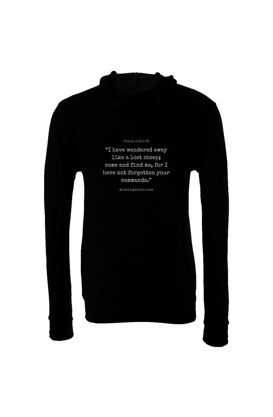 MS Logo Psalm 119:176, Fleece Full-Zip Hoodie