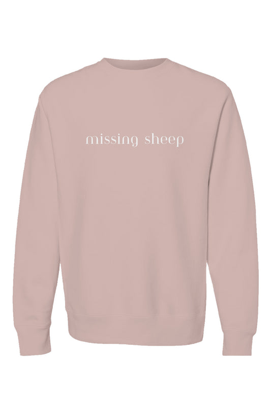 Missing Sheep Embroidered Heavyweight Sweatshirt